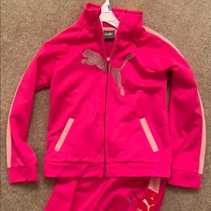 Kids Puma pink outfit